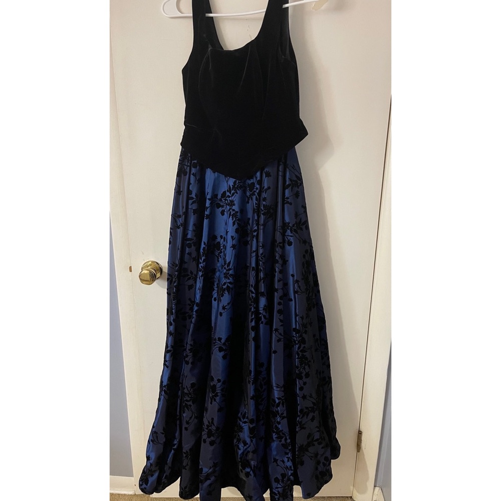 Prom dress dark blue